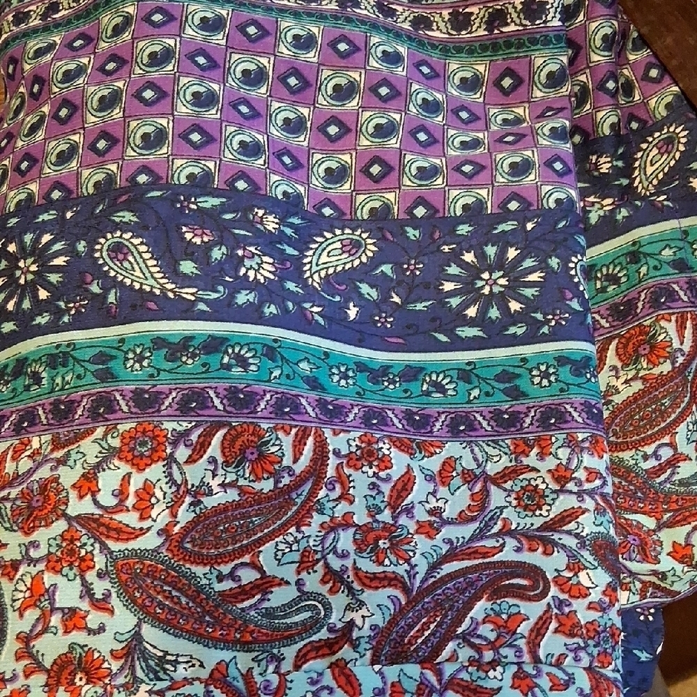 'Baba Design Boho Wide Leg Pants – Size "Free"